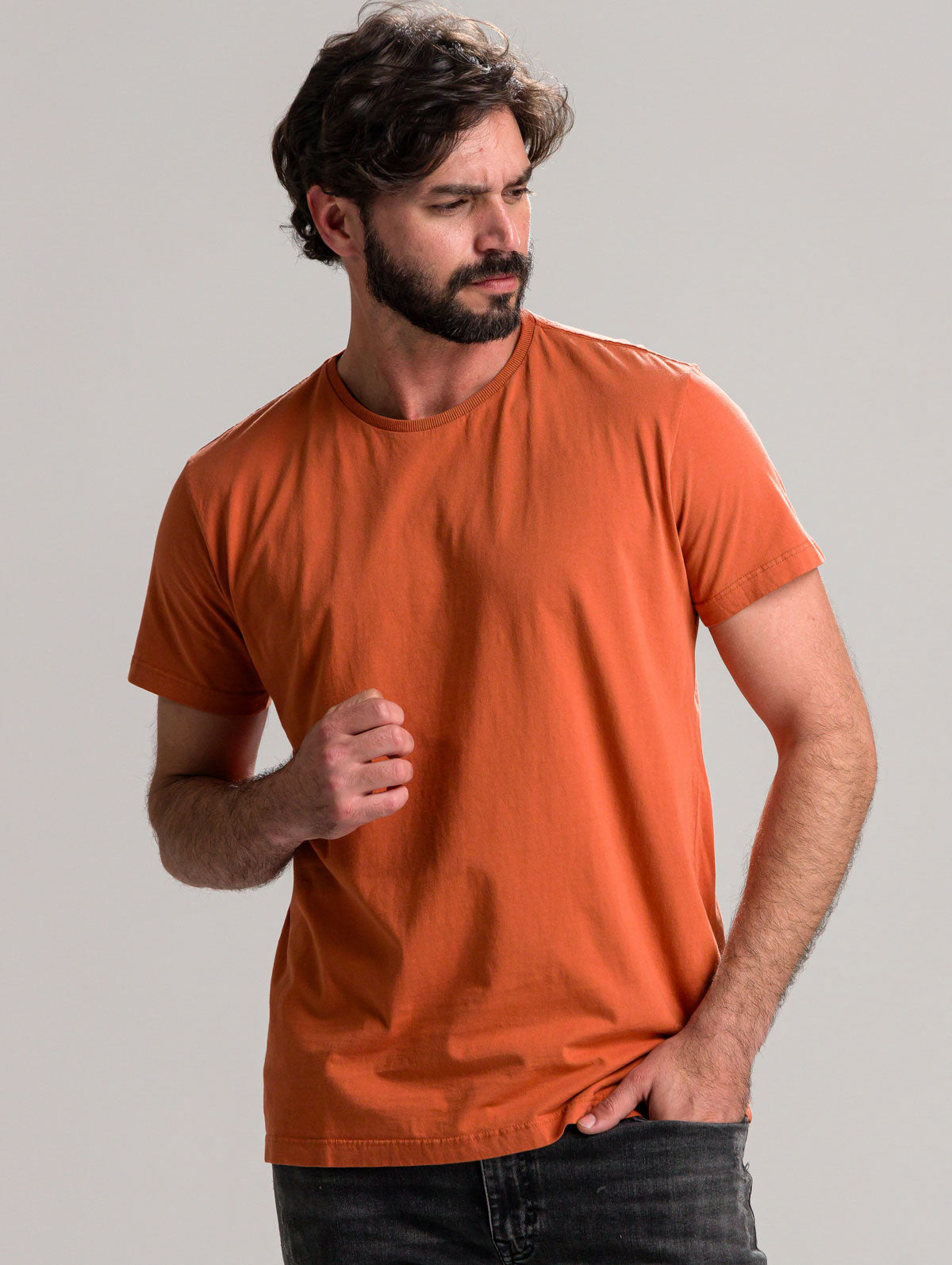 Camiseta Básica Terracota Kessler